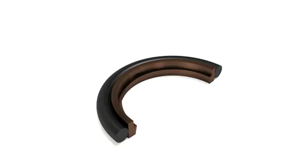 Hydraulic rod seal HBTS 90x105,1x6,3 PTFE+NBR